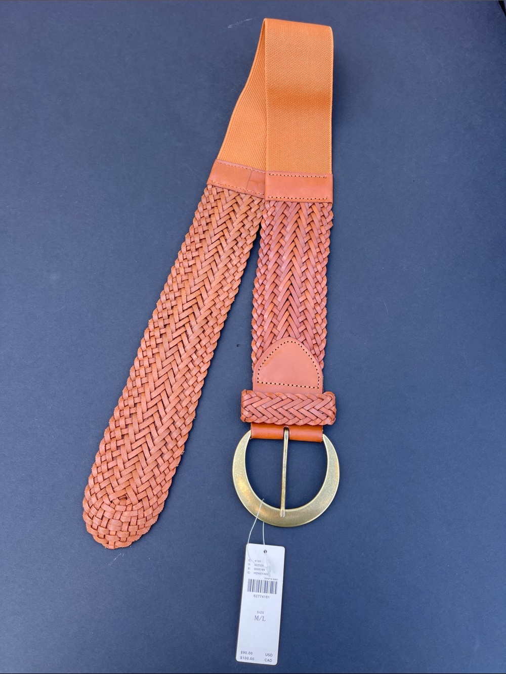 Woven Elastic Waist Belt from Anthropologie